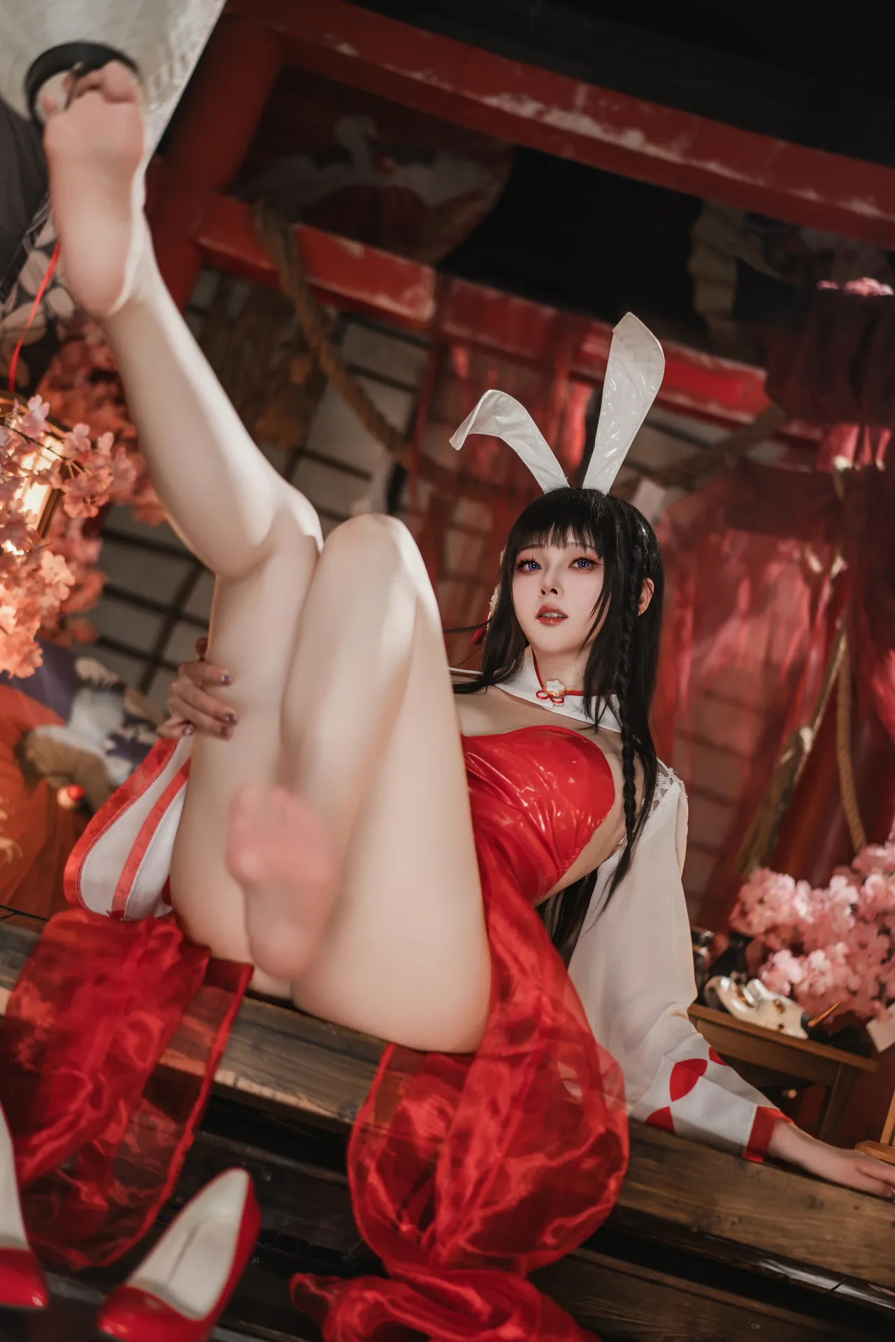 Natsuko夏夏子 - 碧蓝航线 大山 巫女兔-erohere26.webp